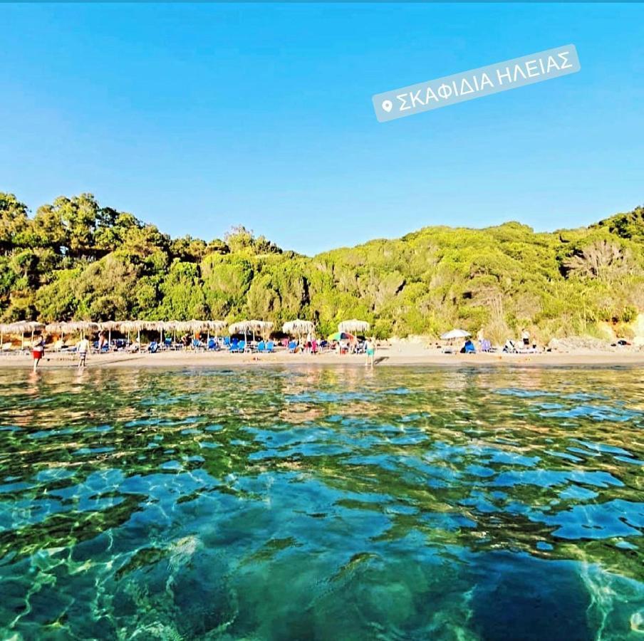 Villa Olympia Skafidia Bagian luar foto