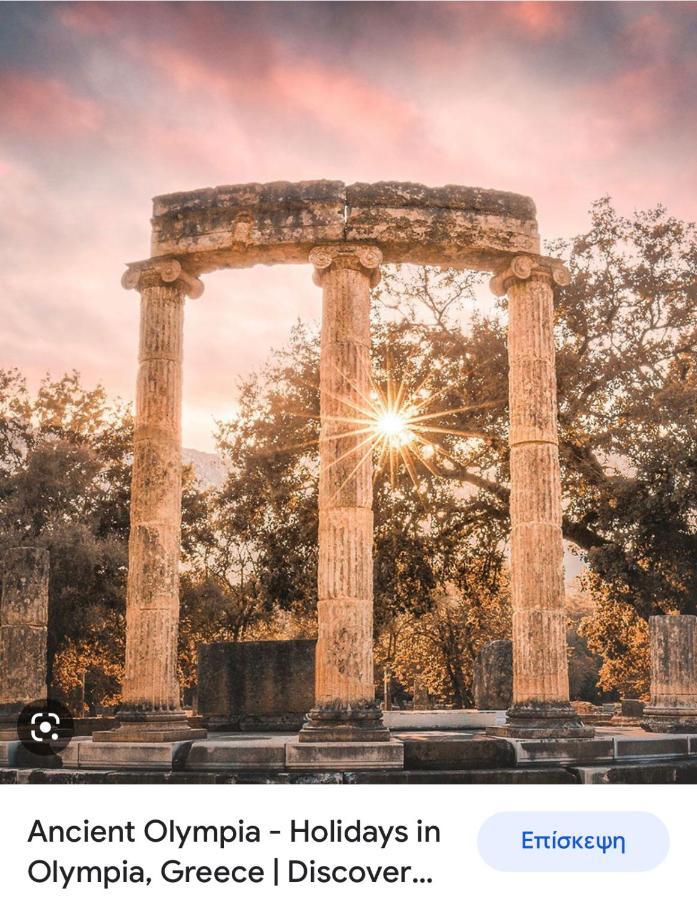 Villa Olympia Skafidia Bagian luar foto
