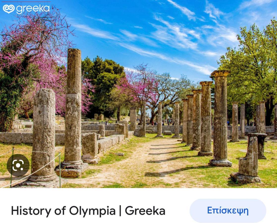 Villa Olympia Skafidia Bagian luar foto