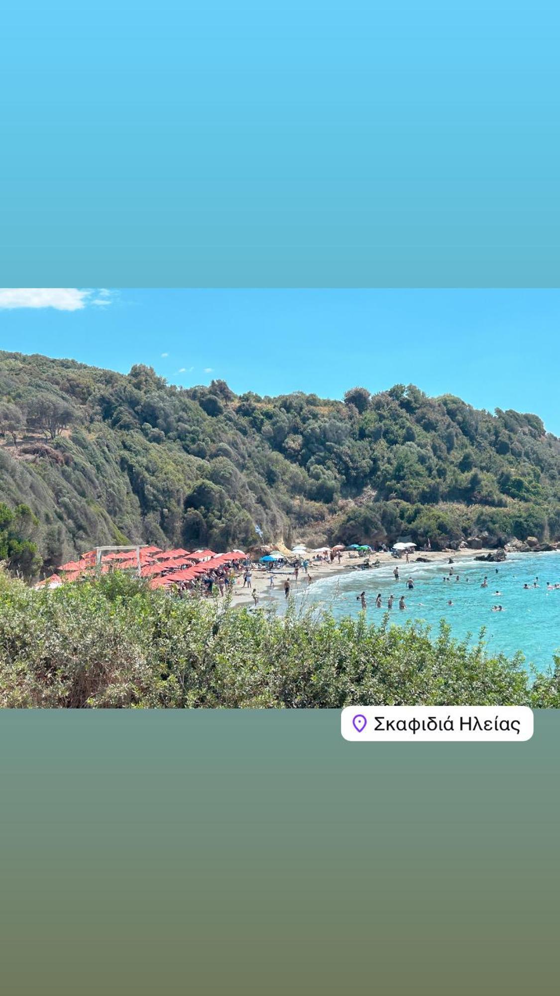 Villa Olympia Skafidia Bagian luar foto